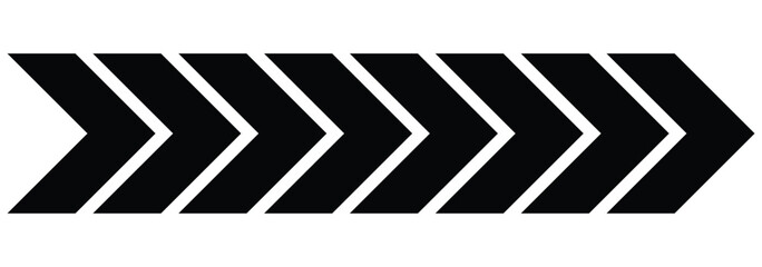 Abstract blue road moving dynamic symbols. Road lines arrow zigzag chevron speeds flat style.