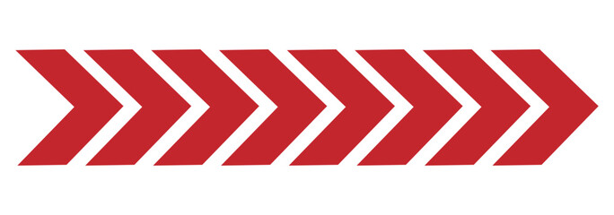 dynamic moving arrow symbol. Pointing right chevron arrow different style. speed direction signs. directional arrows symbol.