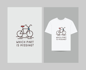 Which part is missing T-Shirt Design template