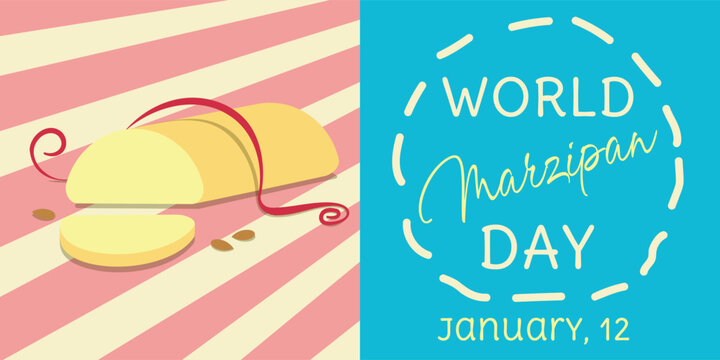 World Marzipan Day Celebration Poster