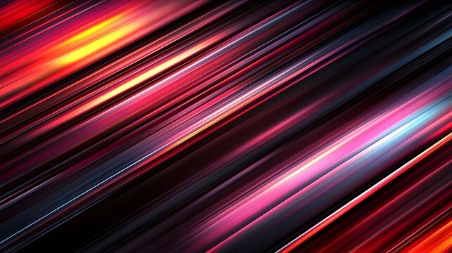 Vibrant diagonal streaks of light create an abstract digital motion background