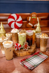 holiday coffee drinks