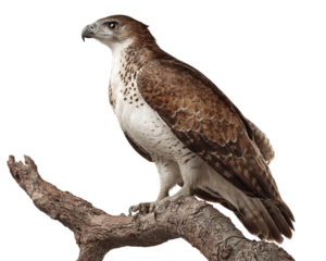 hawk isolated on white red tailed hawk