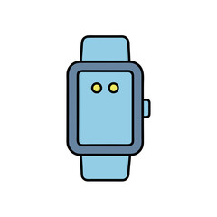 Smartwatch icon digital device wearable tech
