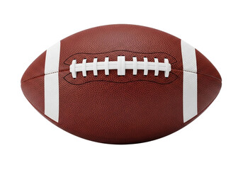 American football isolated on transparent background