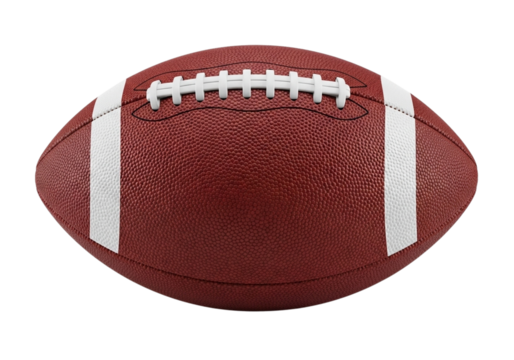 American football isolated on transparent background - Powered by Adobe