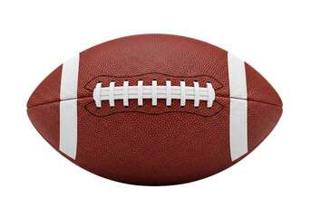 American football isolated on transparent background