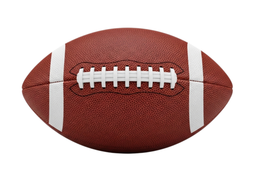 American football isolated on transparent background - Powered by Adobe