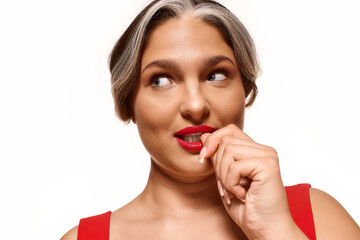 Unique beauty shines through young woman with Waardenburg syndrome and striking features