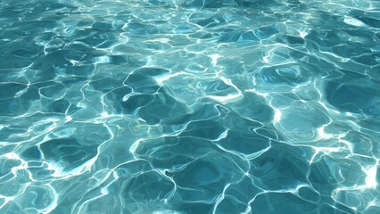 Obraz premium clear blue water, blue water background, blue water surface