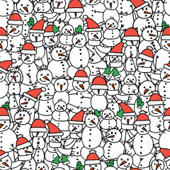 christmas seamless pattern
