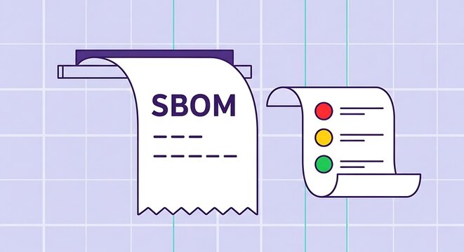 Software bill of materials document checklist