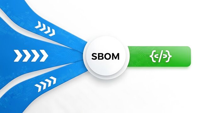 Software bill of materials concept with converging data streams