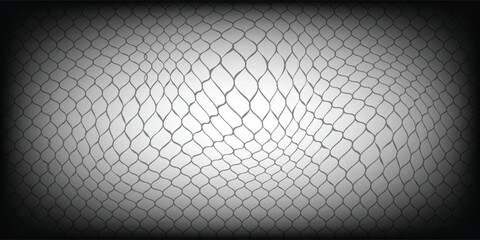 Modern metallic texture with seamless honeycomb mesh design.