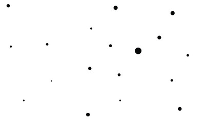 minimal black dotted pattern background, scattered black circles background, creating simple dots layout