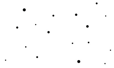 minimal dotted pattern vector design, black dots, white and black background, abstract clean geometric dots texture