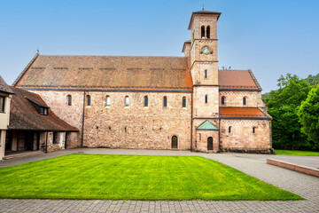 S&uuml;dliche Fassade von Kloster Reichenbach in Baiersbronn im Schwarzwald