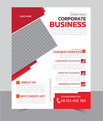 creative business flyer/poster/leaflet/ proposal vector template design