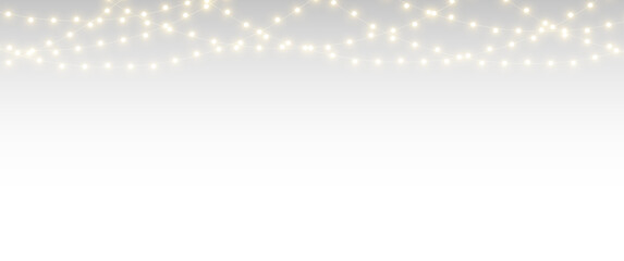 Glowing Holiday Light String © ALLA