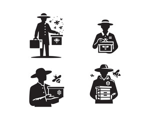 beekeeper, hive box, beekeeping, honey bee, apiary, beekeeper suit, honey production, bee farm, beehive, apiculture, bee worker, honey collector, bee care