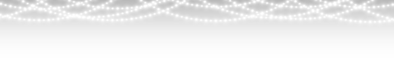 Festive Holiday Garland Vector for Christmas Decoration
