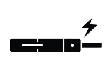 E cigarette vector electronic cigarette rechargeable vapor device vape