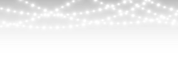 Winter Festive Garland with Glowing Lights, Gold Decorations, and Holiday Cheer