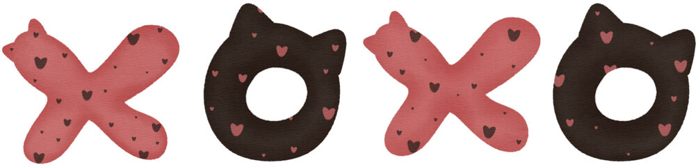 Illustration for Valentine's Day The Day of Love Envelope Heart Letters and Key Romance Graphic