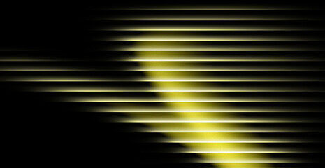 Striking abstract lines with a golden glow create a modern and intriguing background for creative projects, adding depth and visual interest beautifully