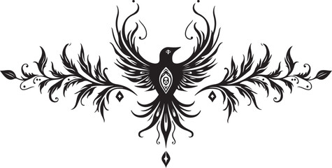 Elegant Floral Ornament Silhouette Vector Bundle