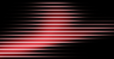 Dynamic glowing red horizontal lines create a modern abstract background with dramatic light and shadow play for impactful design projects