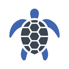Obraz premium Sea turtle icon