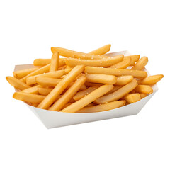 French Fries Isolated on Transparent Background