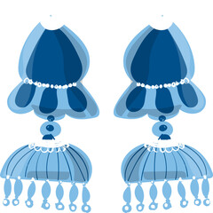 beautiful earrings pair 