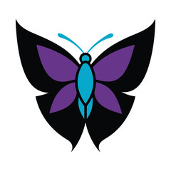 Naklejka premium beautiful butterfly vector 