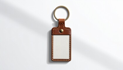 A Scenic Leather Keychain with Mountains and Sunset—Celebrating Wanderlust, Craftsmanship, and the Everyday Poetry of Carried Landscapes That Evoke Memory, Adventure, and the Artful Fusion of Utility 