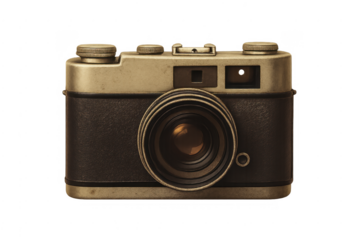 Vintage analog camera capturing classic moments