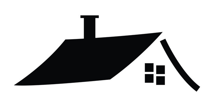 Home Roof Icon Set – Property, Real Estate Logo Vector Template