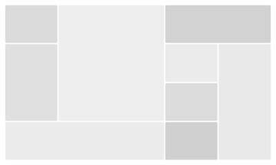 Fototapeta premium Modern layout template with clean minimalist design for websites and presentations, offering versatile blocks for creative content arrangement