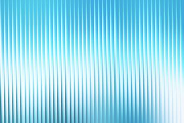 Abstract blue and white vertical ribbed background with subtle light effects