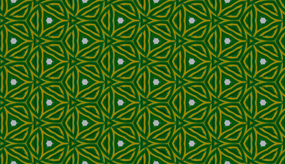 P20c 3-fold Green&Golden lines pattern
