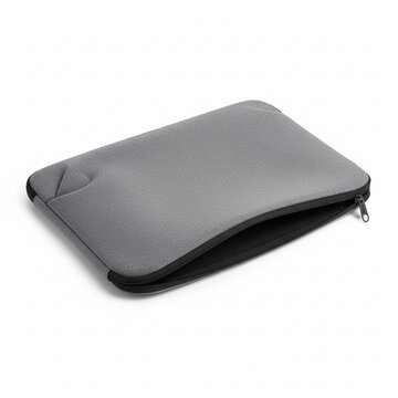 Sleek gray laptop sleeve for secure protection on the go, a modern and stylish case, offering padded safety for electronics, ideal for students and professionals