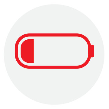 Batteri Icon Vector Illustration