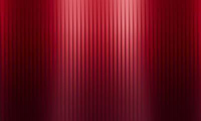 Dynamic red abstract background with textured vertical lines design