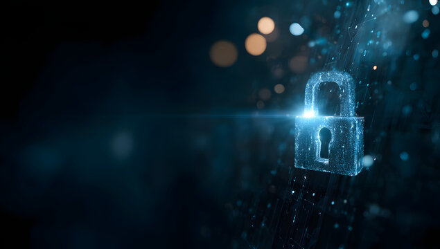 Cyber security and data protection, internet network security, protect business and financial transaction data from cyber attack, user private data security encryption. Generative AI