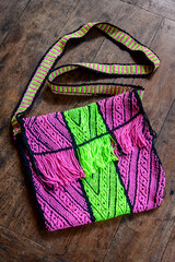 Huni Kuin Indigenous Beadwork Art, Acre, Amazon Forest, Brazil