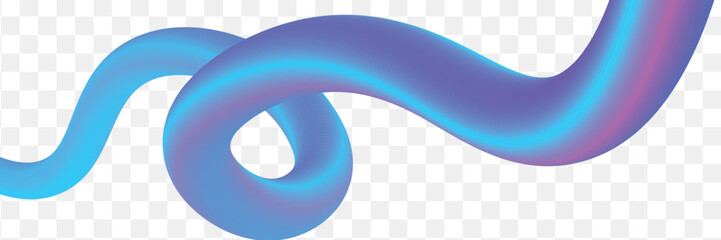 Abstract colorful 3d wavy fluid or blend fluid line background wallpaper