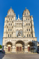 Eglise Saint-Michel de Dijon Saint Michael Roman catholic church Gothic Renaissance architecture style in old town Dijon city historical centre, Bourgogne-Franche-Comte region, France