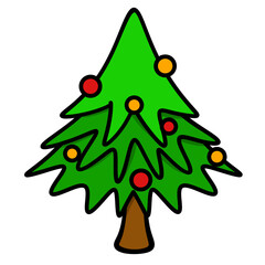 christmas tree icon
