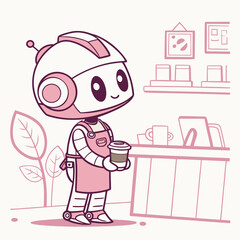 Little Robot Barista 1